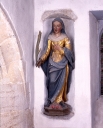 Statue de sainte non identifiée