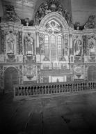 Retable (retable architecturé), chapelle Saint-Sébastien (Saint-Ségal)