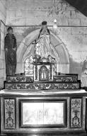 Autels (2), tabernacles (2), gradins d'autel (4), (autel secondaire), église paroissiale Saint-Boscat (Tréogat)