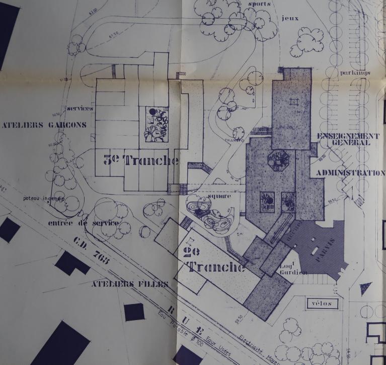Lycée Professionnel Roz Glas, 1 place Jean Zay (Quimperlé)
