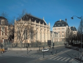 Ancien prieuré et hôpital Saint-Thomas, collège Saint-Thomas, puis collège de Jésuites, puis lycée impérial, actuellement lycée Emile-Zola, avenue Jean-Janvier ;  rue Toullier (Rennes)