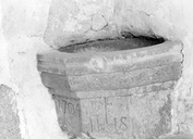 Bénitier (d'applique), église paroissiale Sainte-Brigitte (Sainte-Brigitte)