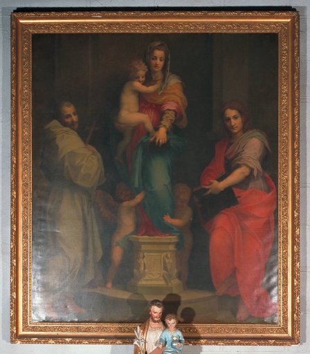 Tableau 1, église paroissiale Notre-Dame (Clohars-Carnoët)