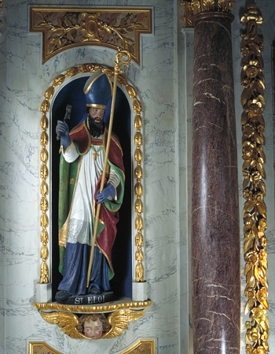 Statue : saint Eloi