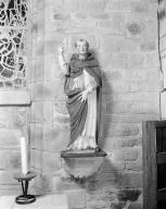 Statue (petite nature) : saint Vincent Ferrier, chapelle de pèlerinage Notre-Dame-de-Kergornet (Gestel)