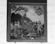 Tableau : le retour du seigneur du Garo (1), chapelle Notre-Dame de Béléan-ou-de-Bethléem (Ploeren)