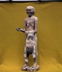 Statue (d'applique, petite nature) : saint Barthélémy, chapelle de la Trinité (Cléguérec)