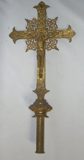 Croix de procession 1 (Guipry fusionnée en Guipry-Messac en 2016)