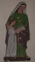 Statue sur culot : Education de la Vierge