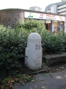 Borne routière, avenue Général-George-S.-Patton (Rennes)