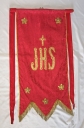 Ensemble de 2 bannières de procession