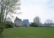 Fromagerie industrielle Delisse, puis fromagerie Préval, actuellement laiterie industrielle dite Compagnie Laitière Normandie Bretagne et fromagerie Entremont, avenue de la Gare (Montauban-de-Bretagne)