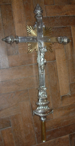 Deux croix de procession (Planguenoual fusionnée en Lamballe-Armor en 2019)