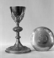 Calice, patène, église paroissiale Saint-Gorgon (Plovan)