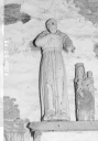 Statue : Saint Hervé, chapelle de la Trinité (Kergloff)