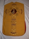 Ornement jaune 3 : chasuble et étole
