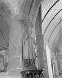 Statue (d'applique, petite nature) : saint Clet (1), église paroissiale Saint-Clet (Cléden-Cap-Sizun)