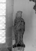 Statue (grandeur nature) : saint Adrien, église paroissiale Saint-Jean-Baptiste (Plourac'h)