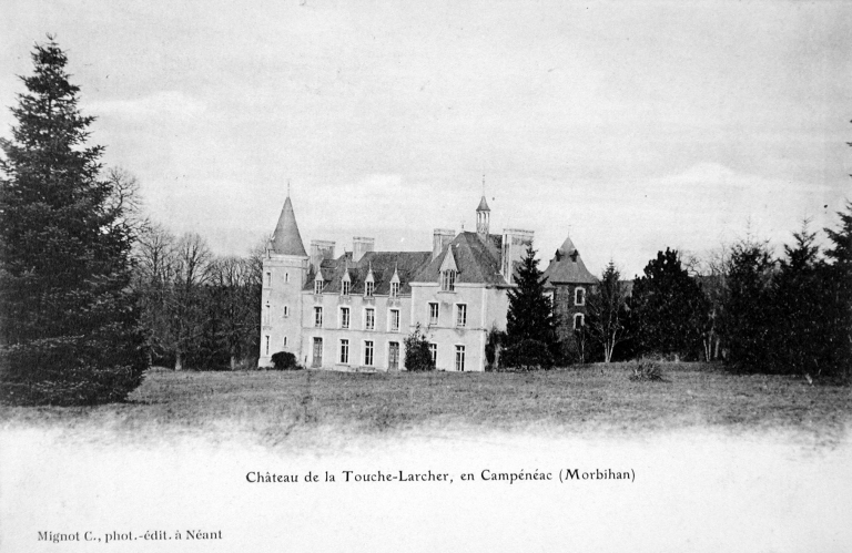 Manoir, dit château de la Touche Larcher (Campénéac)