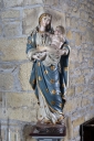 Statue (grandeur nature) : Vierge à l'Enfant