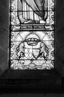 Verrière (8, verrière à personnage, verrière figurée), église Paroissiale Saint Pierre-Apôtre (Carnoët)