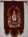 Bannière de procession paroissiale : Saint Martin de Tours, Immaculée conception