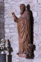 Ensemble de 2 statues : Saint Joseph ; Saint Bieuzy