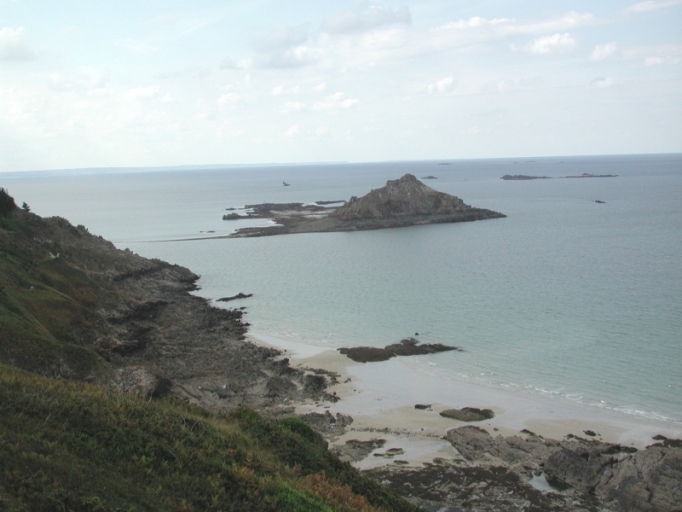 Installation aquicole : pêcherie de la Ville-Pichard (Pléneuf-Val-André)