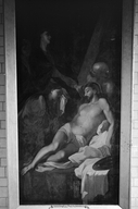 Tableau : mise au tombeau, église paroissiale Saint-Pierre (Pléchâtel)