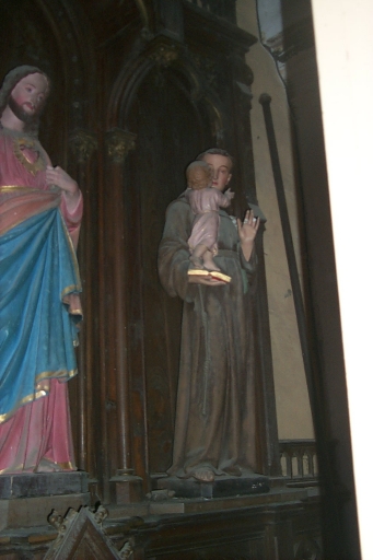 Statue : saint Antoine de Padoue