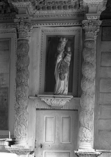 Statue : Vierge, chapelle Saint-Thudec (Poullaouen)