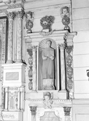 Statue (d'applique, petite nature) : saint Laurent, église paroissiale Saint-Pierre, Saint-Paul (Neulliac)