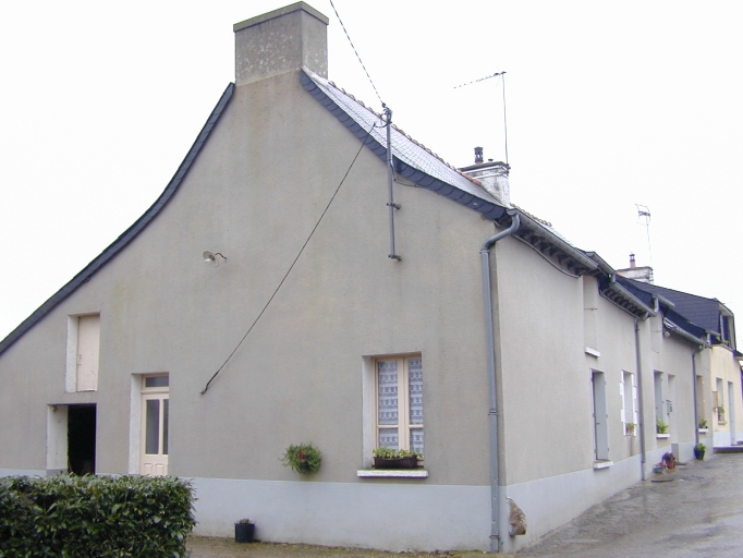 Alignement de maisons, le Clos de la Pihargnais (Pipriac)