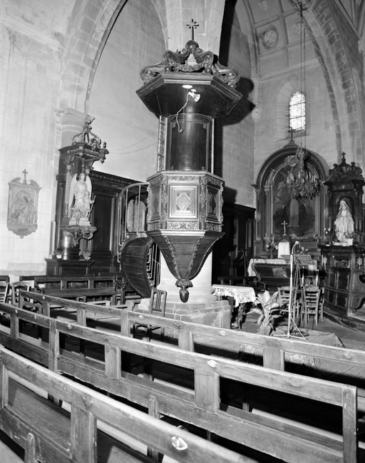 Chaire à prêcher, église paroissiale Saint-Gildas (Auray)