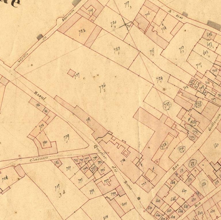 Couvent des Augustines - ancien Hôtel-Dieu, rue de La Chalotais (Tréguier)