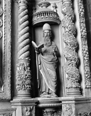 Statue (d'applique, petite nature), église paroissiale Saint-Ronan (Locronan)