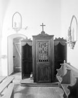 Confessionnal (n° 1), chapelle Saint-Aubin (Pont-Scorff)
