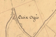 Croix de chemin, rue Goerogon ; rue du Clandy (Ploumilliau)