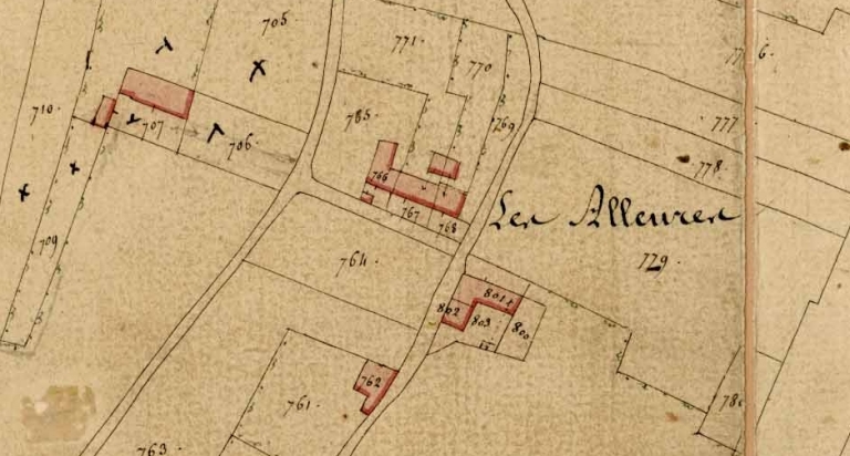 Ecart, les Alleures (Saint-Père-Marc-en-Poulet)