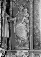 Statue (4, d' applique, petite nature) : Sainte Parenté, chapelle Sainte-Marie-du-Menez-Hom (Plomodiern)