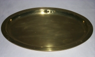 Ensemble de 2 plateaux de communion