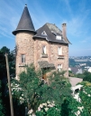 Maison de villégiature dite Roc Fleuri, 3e maison à gauche allée des Pins, Trestraou (Perros-Guirec)
