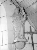 Statue (d'applique, petite nature) : saint Joseph, chapelle Sainte-Marie (Caden)