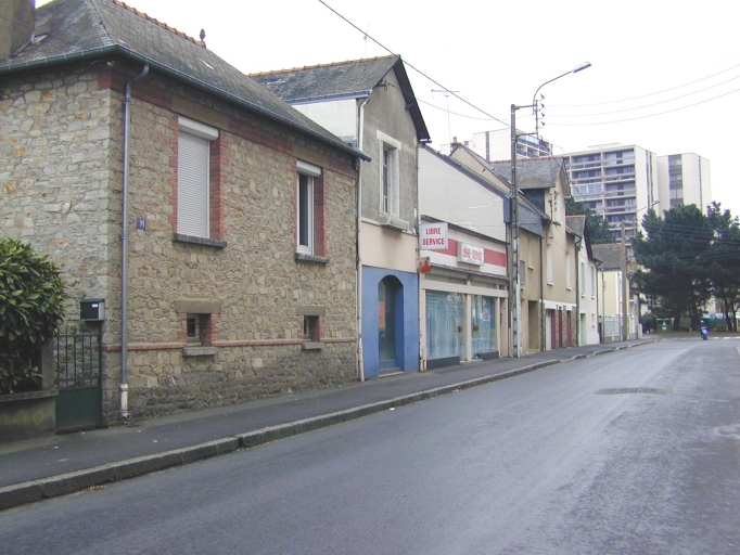 Lotissement Banéat, boulevard Albert-Ier ; rue Leguen-de-Kérangal (Rennes)