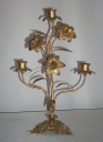 Paire 2 de chandeliers d'église