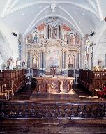 Retable (retable architecturé), église paroissiale Saint-Malo (Locmalo)