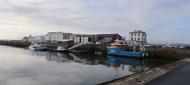 Quai de la Santé, puis quai Commandant Malbert, port de commerce (Brest)