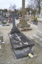 Tombeau de prêtre, cimetière, rue de Fougères (Ercé-près-Liffré)
