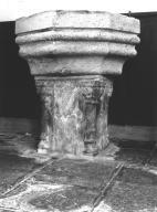 Fonts baptismaux, église Saint-Samson (Helléan)