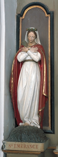 Statue : sainte Emerance